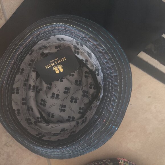 Min and Mon leather eyes hat New OS - Picture 3 of 3